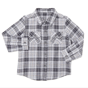 Toddler Long-Sleeved Check Shirt